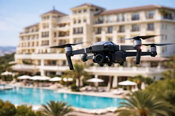 fotografia di hotel - riprese drone