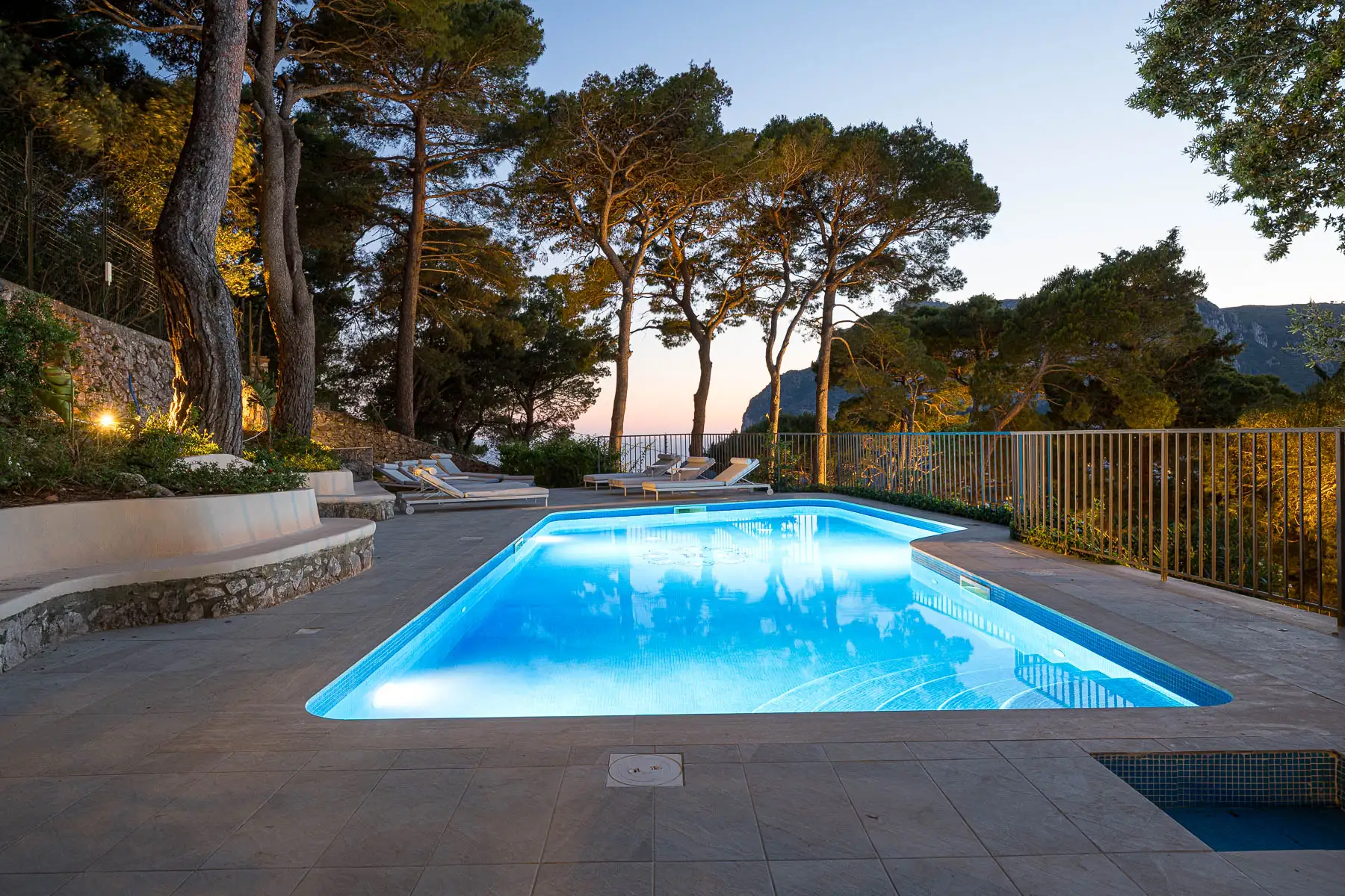 piscina notturna hotel capri piscina notturna hotel capri